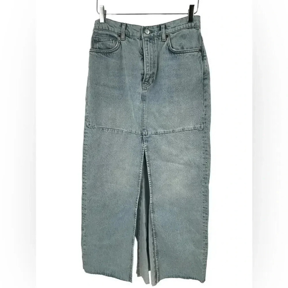 NEW Reformation Tazz Maxi Skirt Size 27 B2557 - Picture 3 of 6